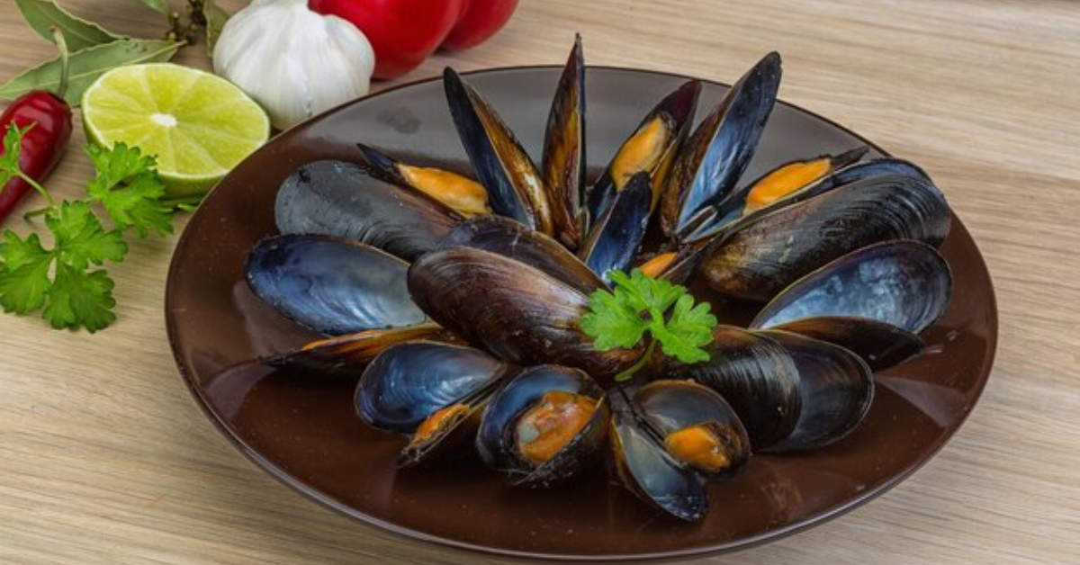 black mussels