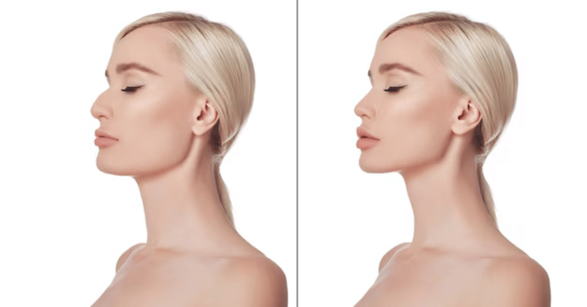 jawline surgery before and after