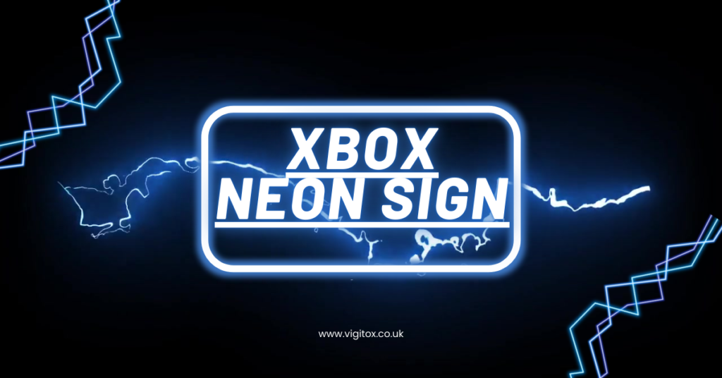 Xbox Neon Sign